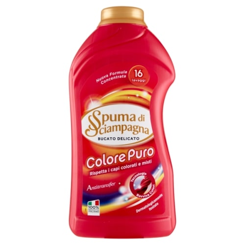 SPUMA DI SCIAMPAGNA BUCATO 800ML 16LAV. COLORE PURO