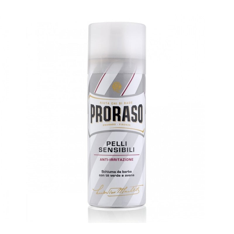 PRORASO SCHIUMA DA BARBA 50ML TRAVEL PELLI SENSIBILI ANTI-IRRITAZIONE