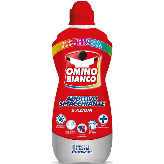 OMINO BIANCO ADDITIVO SMACCHIANTE 5 AZIONI 900ML