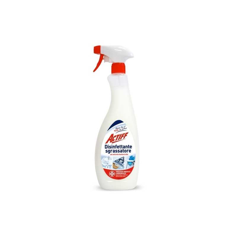ACTIFF SGRASSATORE SPRAY 750ML DISINFETTANTE PMC