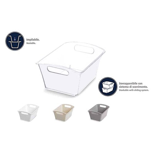 DOMOPAK LIVING QIN TREND BOX MEDIUM 5L CM.13X19X29 MIX1