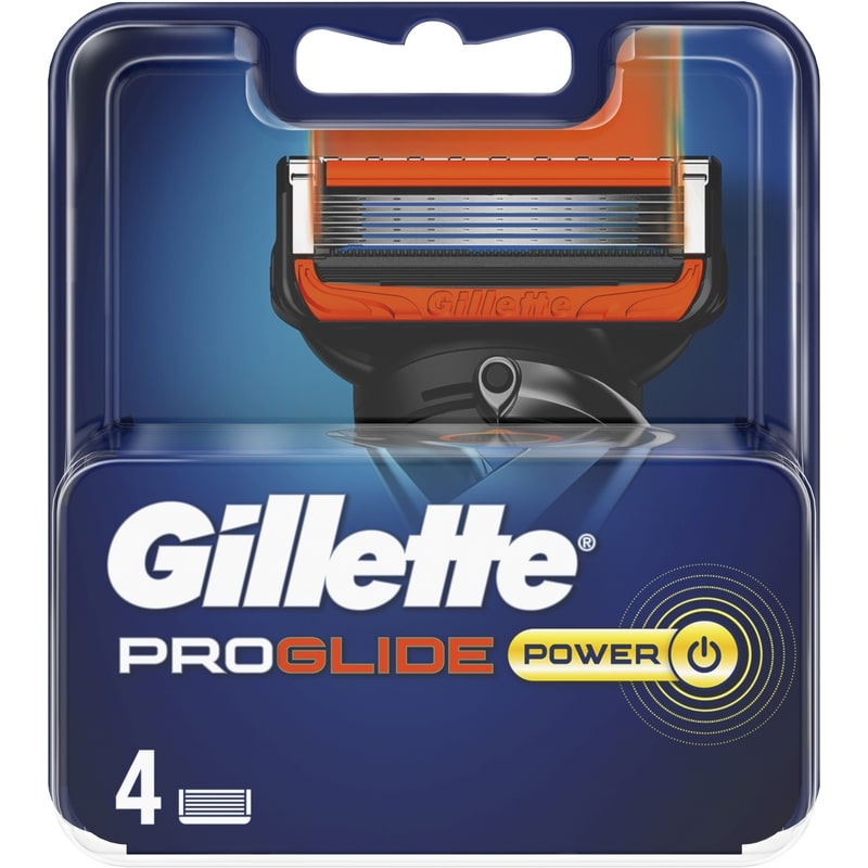 GILLETTE PROGLIDE POWER RICARICHE X4