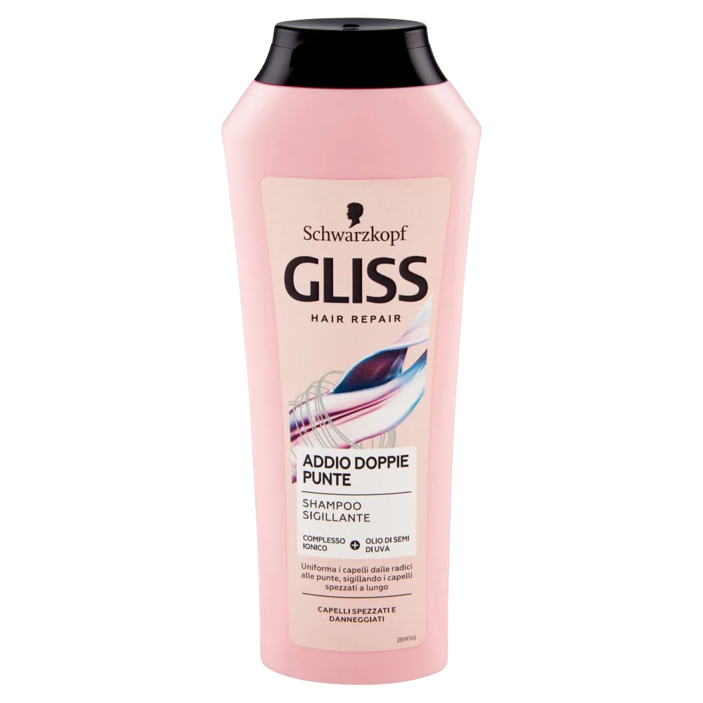 TESTANERA GLISS SHAMPOO 250ML ADDIO DOPPIE PUNTE