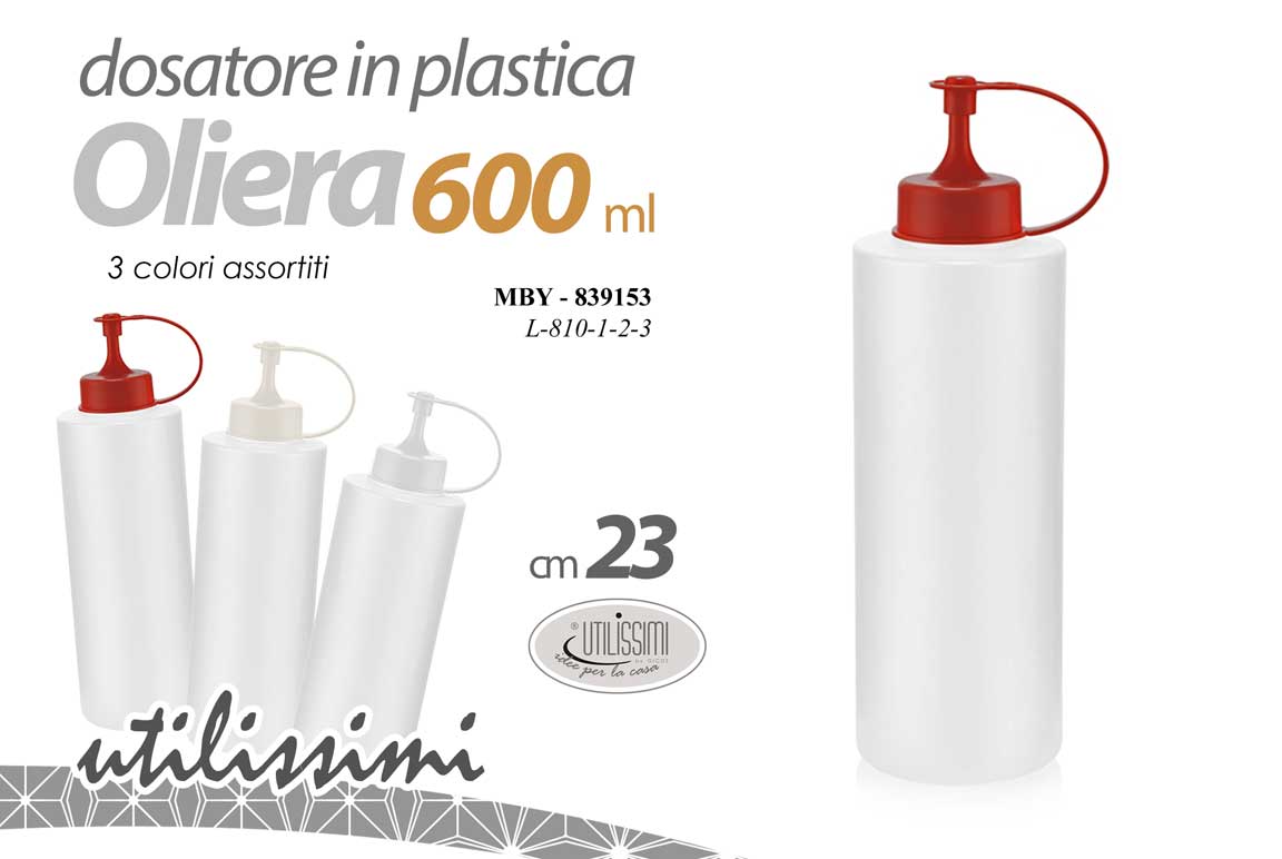 GICOS DOSATORE IN PLASTICA OLIERA 600ML CM.23