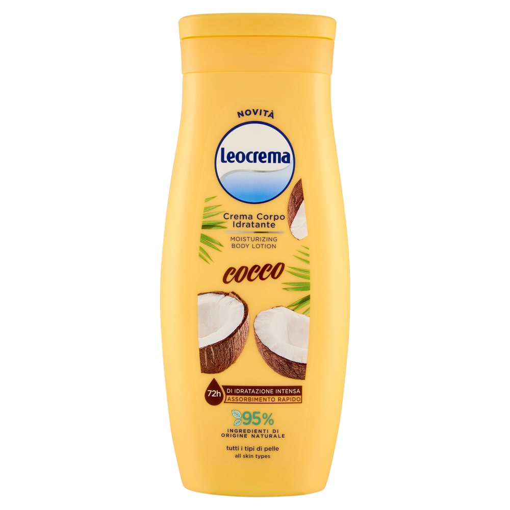 LEOCREMA CREMA CORPO IDRATANTE 72H 250ML COCCO