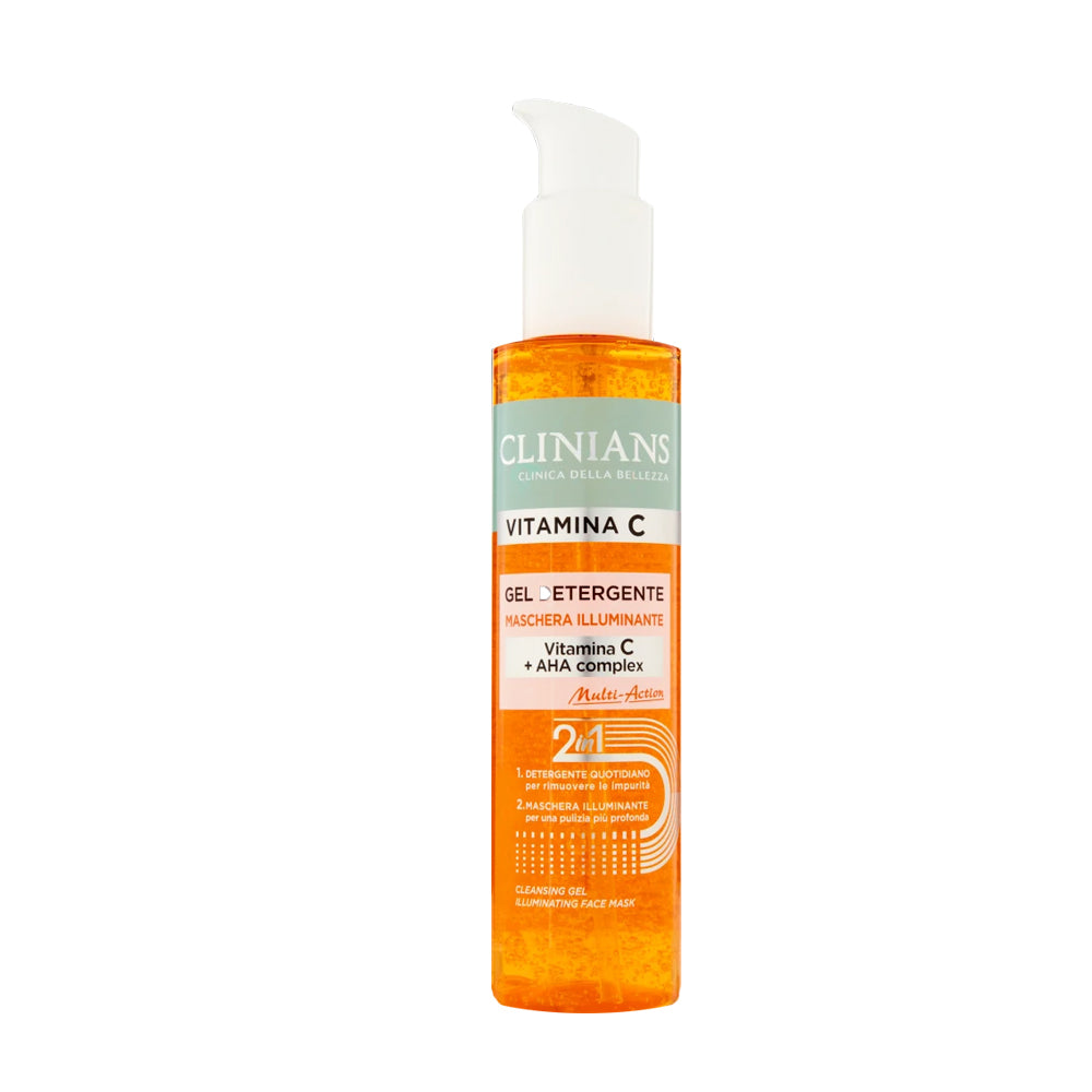 CLINIANS VITAMINA C GEL DETERGENTE MASCHERA ILLUMINANTE 2IN1 150ML