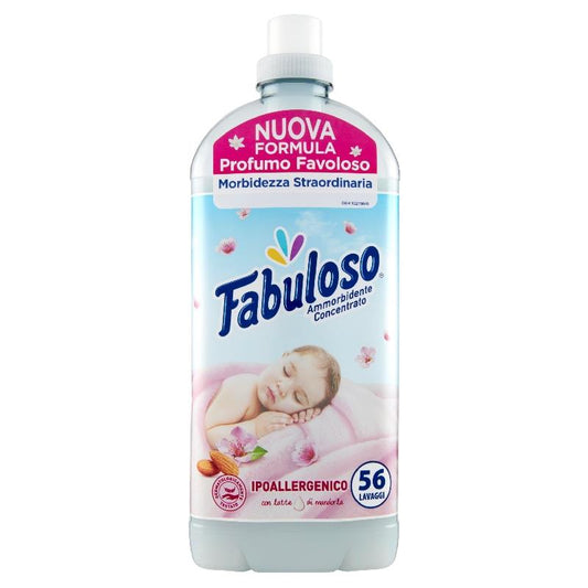 FABULOSO AMMORBIDENTE 1,25L 56LAV. IPOALLERGENICO CON LATTE DI MANDORLA