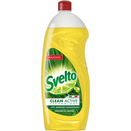 SVELTO PIATTI 980ML CLEAN ACTIVE TECHNOLOGY ZENZERO & LIMONE