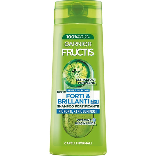 GARNIER FRUCTIS SHAMPOO 250ML 2IN1 FORTI & BRILLANTI CAPELLI NORMALI