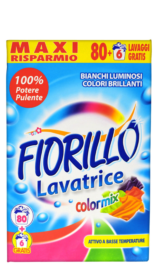 FIORILLO POLVERE LAVATRICE 98 MISURINI 6KG COLORMIX