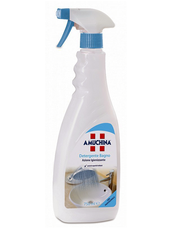 AMUCHINA USO PROFESSIONALE SPRAY DETERGENTE BAGNO IGIENIZZANTE 750ML