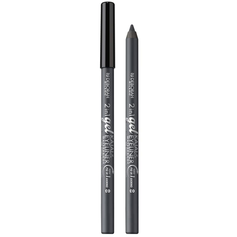 DEBORAH MATITA OCCHI 2IN1 GEL KAJAL&EYELINER WATERPROOF 03 GREY