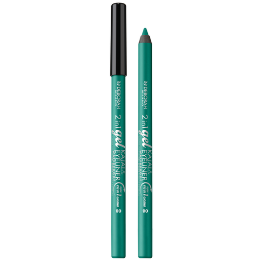 DEBORAH MATITA OCCHI 2IN1 GEL KAJAL&EYELINER WATERPROOF 07 LIGHT GREEN