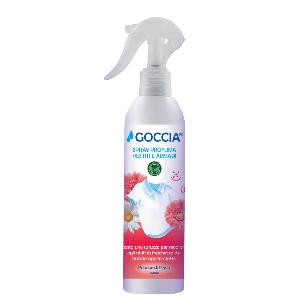 GOCCIA SPRAY PROFUMA VESTITI E ARMADI 250ML PRINCIPE DI PERSIA