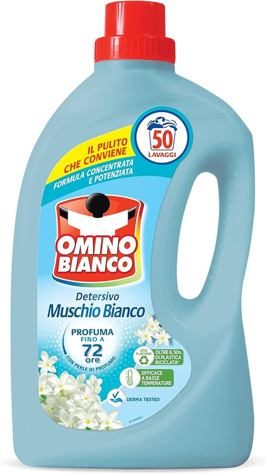 OMINO BIANCO LAVATRICE LIQUIDO 2L 50LAV. MUSCHIO BIANCO