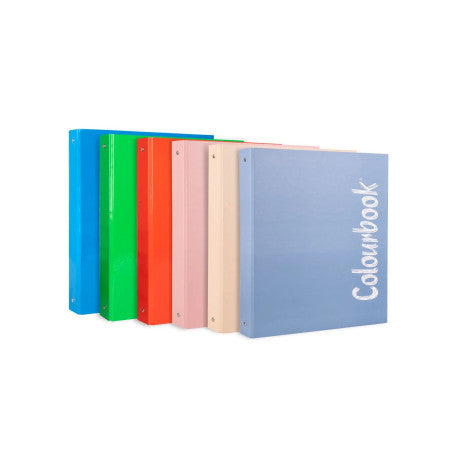 COLOURBOOK CARPETTA 4 ANELLI WILD A4 D.30 CARTONATA