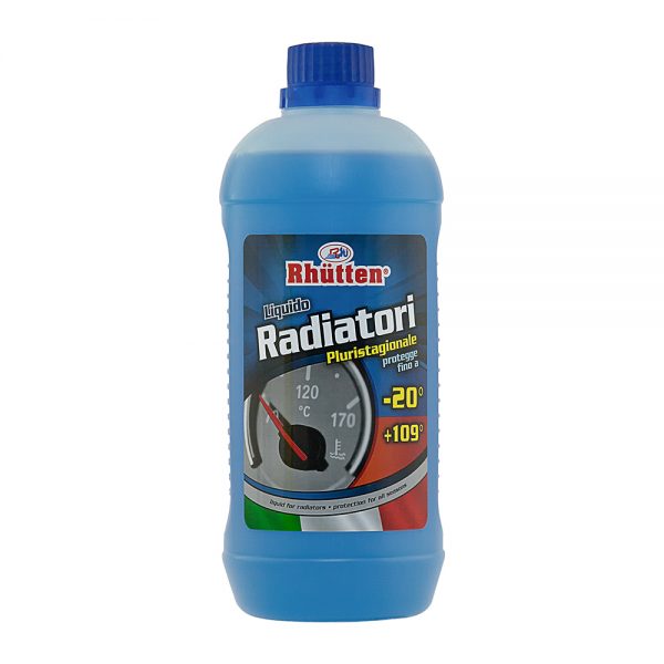 RHUTTEN LIQUIDO RADIATORI PLURISTAGIONALE 1L -20+109 BLU