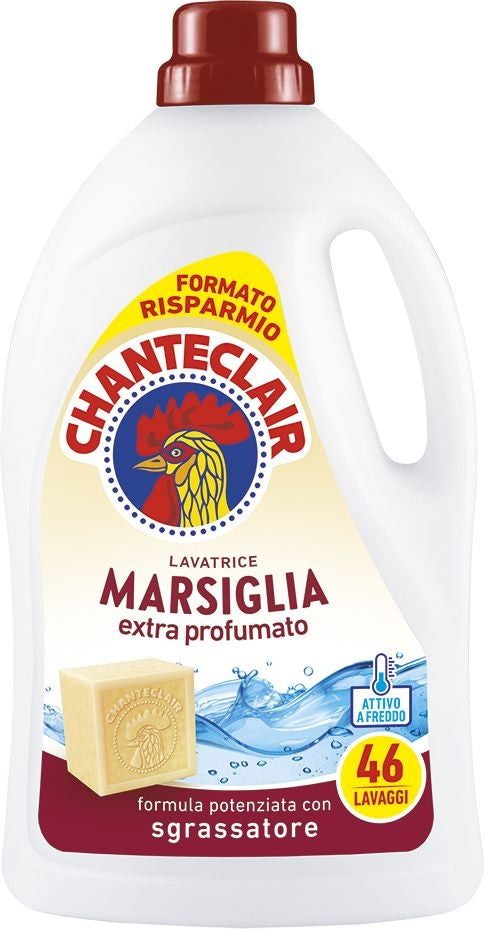 CHANTECLAIR LAVATRICE LIQUIDO 2,07L 46LAV. MARSIGLIA EXTRA PROFUMATO