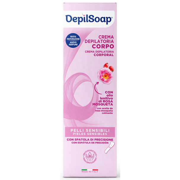 DEPILSOAP CREMA DEPILATORIA 150ML CORPO PELLI SENSIBILI