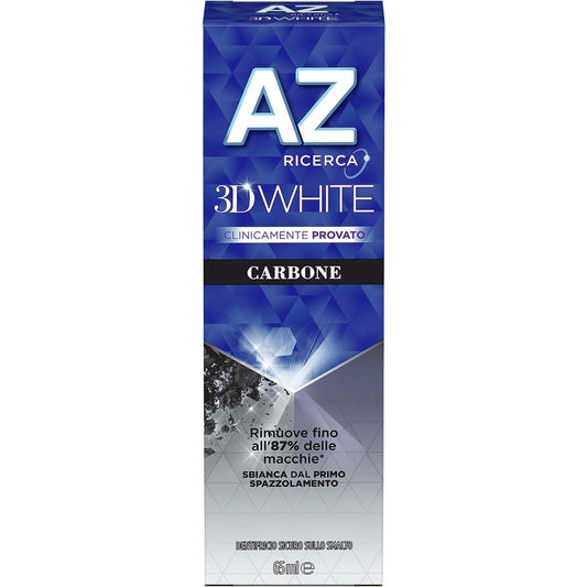 AZ DENTIFRICIO 65ML 3D WHITE CARBONE