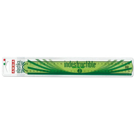 ARDA ELASTIKA TRIPLO DECIMETRO 30CM INDESTRUCTIBLE
