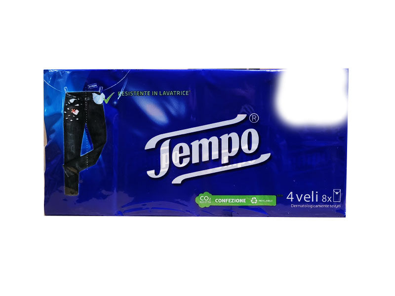 TEMPO FAZZOLETTI 4 VELI X8