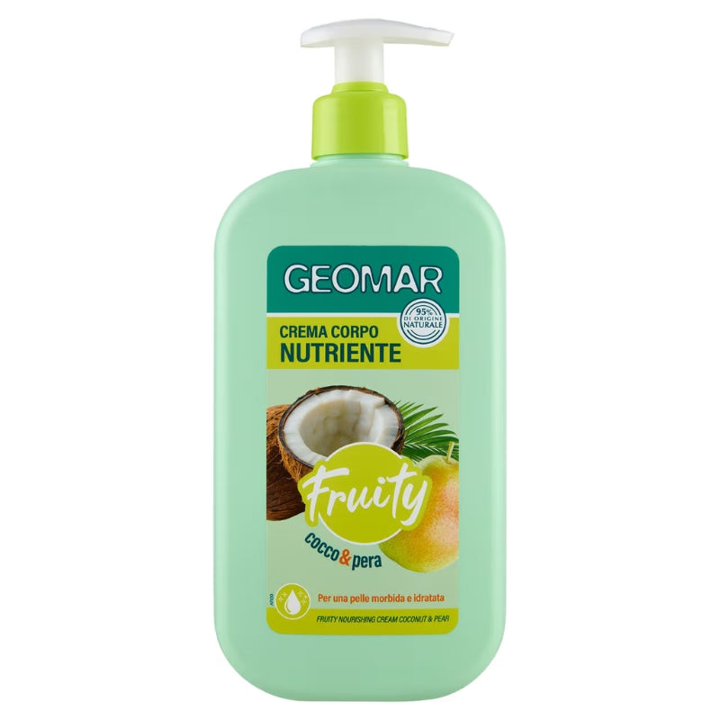 GEOMAR CREMA CORPO NUTRIENTE 500ML FRUITY COCCO&PERA