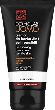 DERMOLAB UOMO CREMA DA BARBA 3IN1 PELLI SENSIBILI 150ML