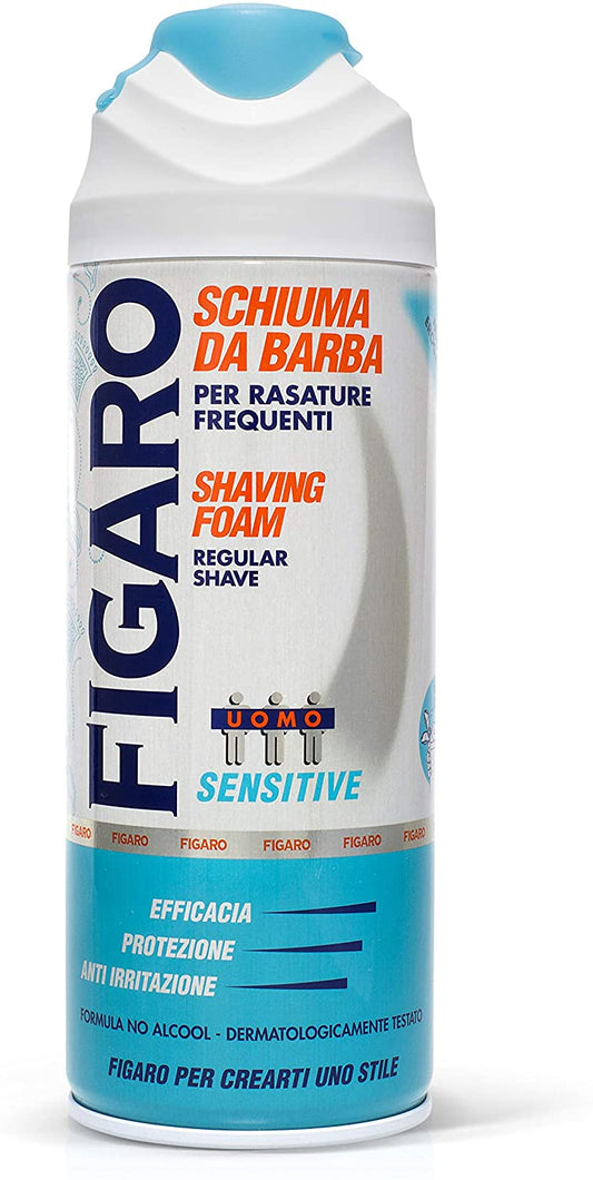 FIGARO SCHIUMA DA BARBA 400ML SENSITIVE