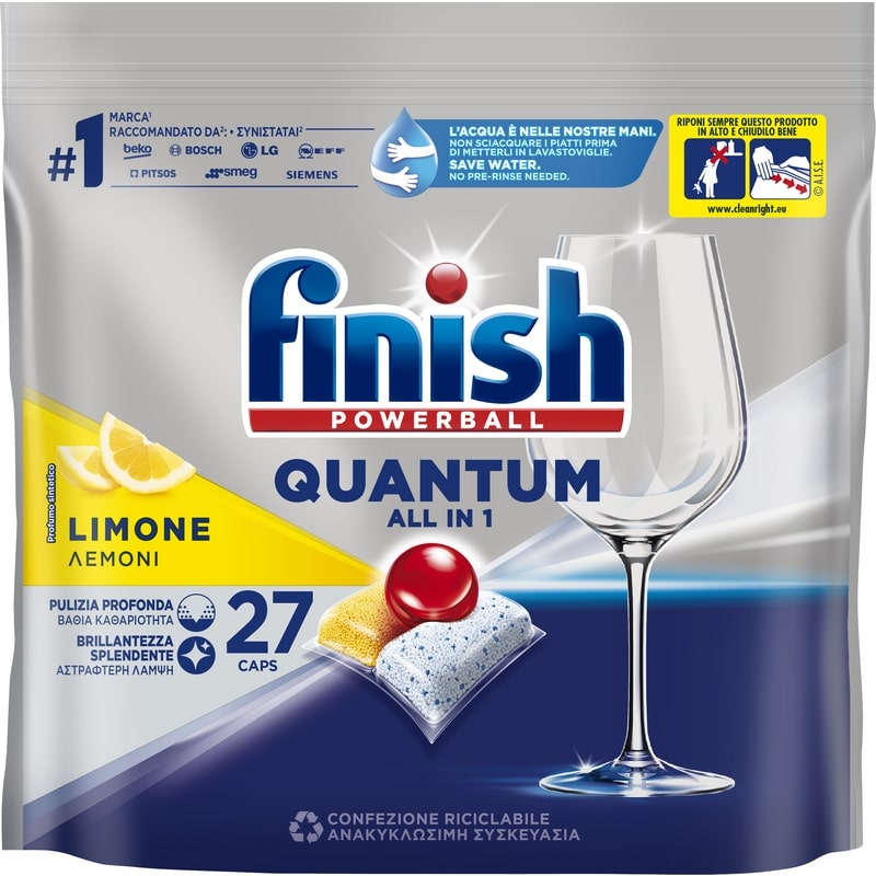 FINISH POWERBALL QUANTUM ALL IN 1 X27 LIMONE