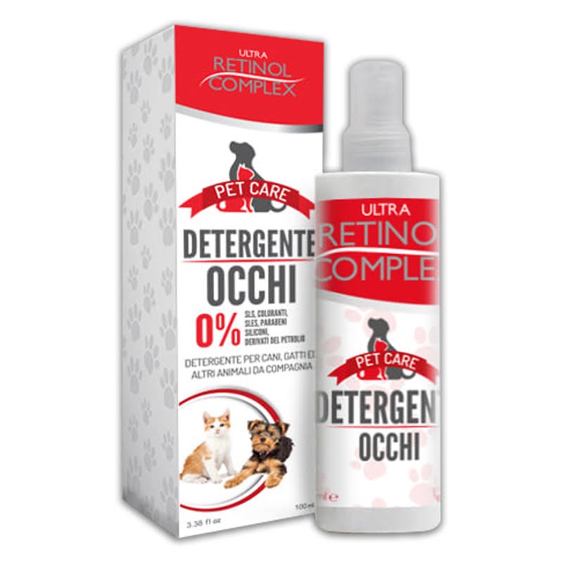 TRICO RETINOL COMPLEX PET CARE DETERGENTE OCCHI CANI E GATTI 100ML