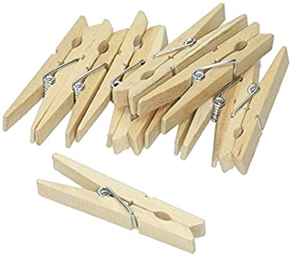 IRGE CASA 12 PINZE BUCATO JUMBO LEGNO