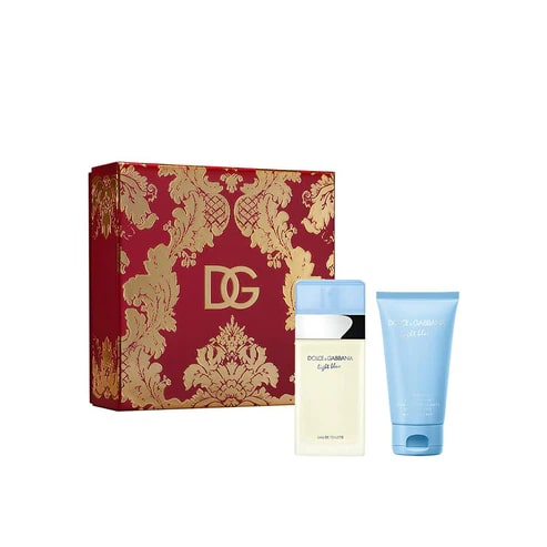 DOLCE & GABBANA LIGHT BLUE CONFEZIONE EDT 75ML + BODY LOTION 50ML