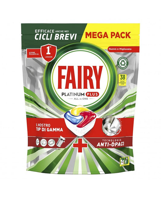 FAIRY PLATINUM PLUS ALL IN ONE LIMONE X38 CAPS