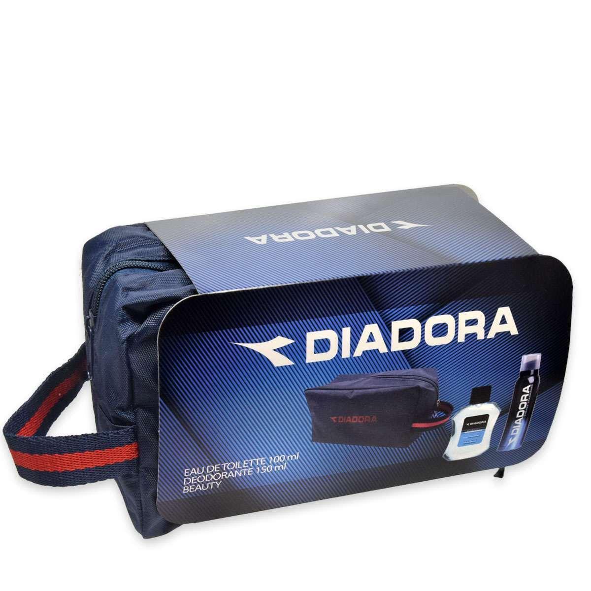 DIADORA CONFEZIONE UOMO ENERGY BLUE EDT 100ML + DEO 150ML + POCHETTE