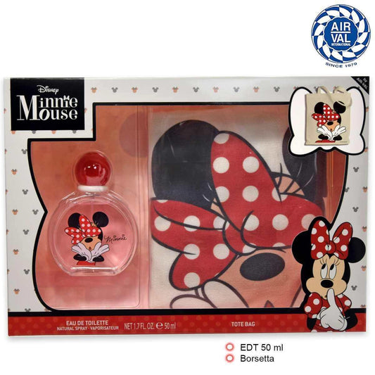 AIR VAL CONFEZIONE DISNEY MINNIE MOUSE EDT 50ML + BORSETTA