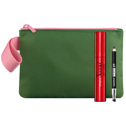 PUPAMAKE-UP KIT MASCARA VAMP SEXY LASHES+MINI MULTIPLAY 09+POCHETTE