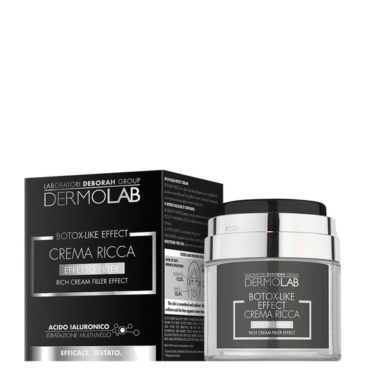 DERMOLAB BOTOX-LIKE EFFECT CREMA RICCA EFFETTO FILLER 50ML ACIDO IALURONICO