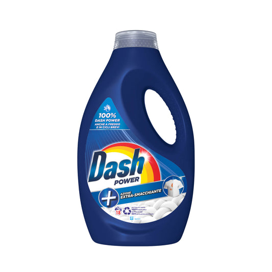 DASH LAVATRICE LIQUIDO 900ML 18LAV. POWER EXTRA-SMACCHIANTE