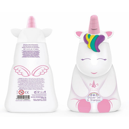 AIR VAL EAU MY UNICORN 2D SHAMPOO & SHOWER GEL 2IN1 400ML