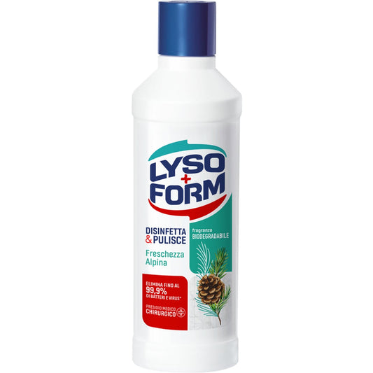 LYSOFORM DISINFETTA & PULISCE 1100ML FRESCHEZZA ALPINA