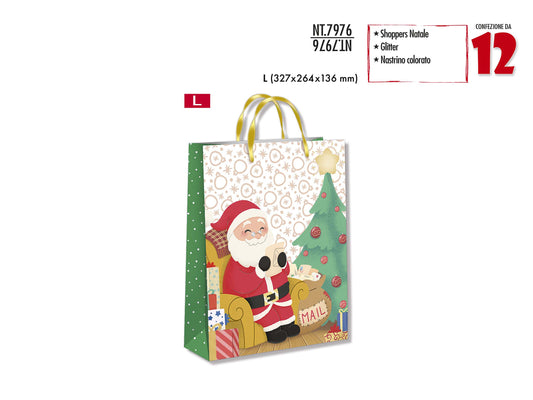 CROMO NB SHOPPER REGALO NATALE L NT.7976