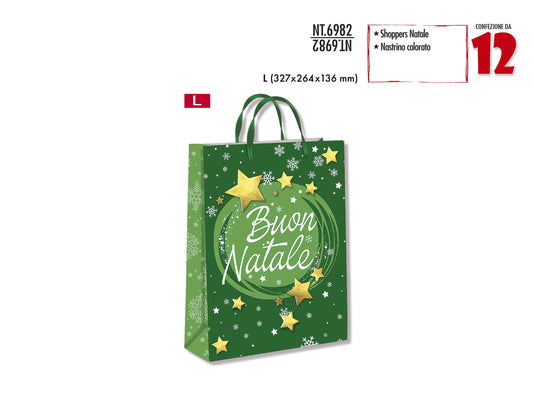 CROMO NB SHOPPER REGALO NATALE L NT.6982