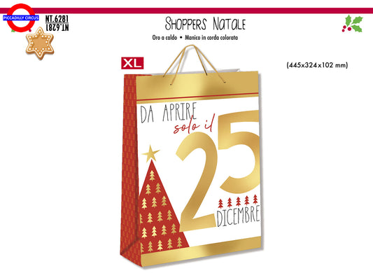 CROMO NB SHOPPER REGALO NATALE XL NT.6281