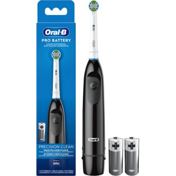 ORAL-B SPAZZOLINO ELETTRICO A BATTERIA PRO BATTERY ADVANCE POWER BLACK