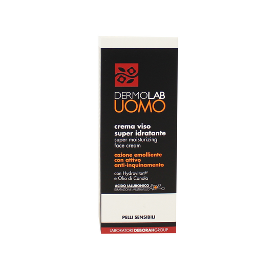 DERMOLAB UOMO CREMA VISO SUPER IDRATANTE 50ML PELLI SENSIBILI