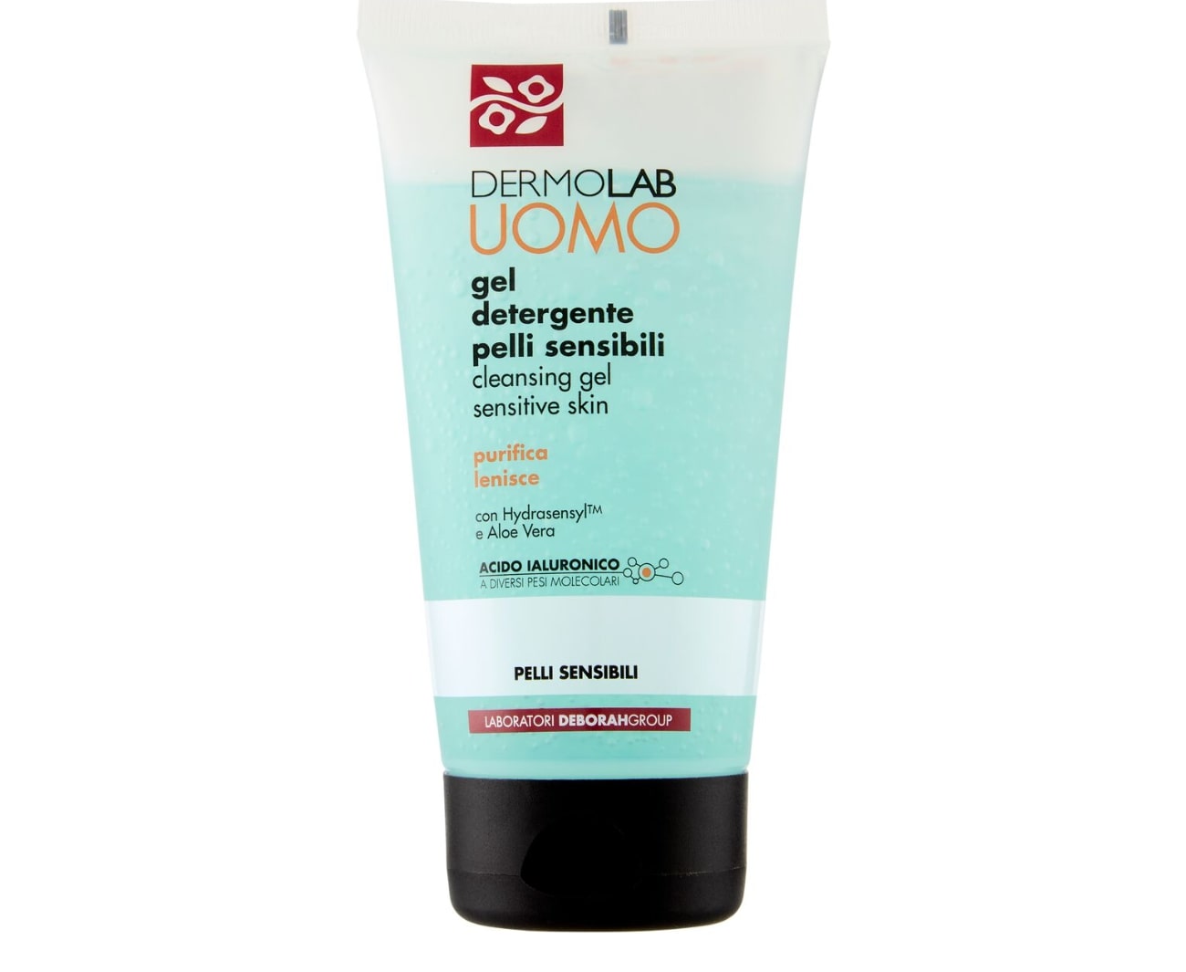 DERMOLAB UOMO GEL DETERGENTE PELLI SENSIBILI 150ML PURIFICA LENISCE