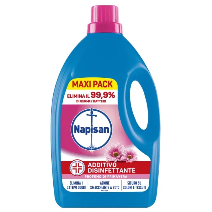 NAPISAN ADDITIVO IGIENIZZANTE 2,2L MAXI PACK PROFUMO DI PRIMAVERA