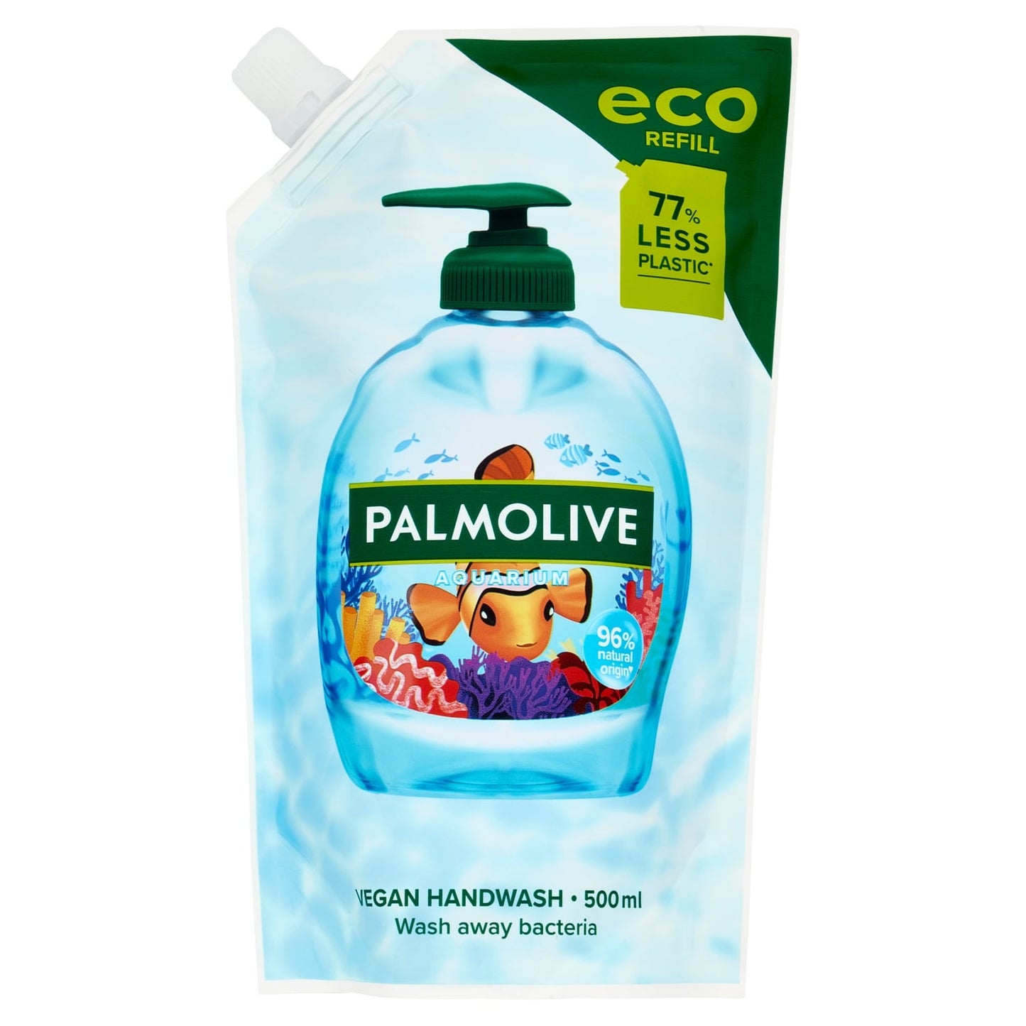 PALMOLIVE SAPONE LIQUIDO ECORICARICA 500ML AQUARIUM
