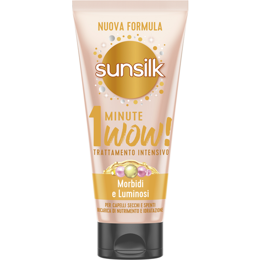 SUNSILK 1 MINUTE WOW TRATTAMENTO INTENSIVO 180ML MORBIDI E LUMINOSI